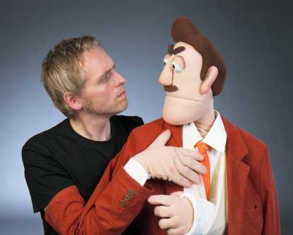 Jens-Uwe Hansen mit Spieler