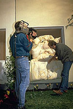 Puppenbau-das Filmteam bei der Arbeit