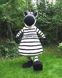 Puppenbau-Zebra Hein Daddel vom THW-Kiel 3