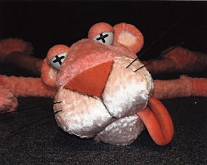 Puppenbau-Paulchen Panther von vorn