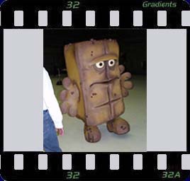 Puppenbau-Bernd das Brot vom KIKA