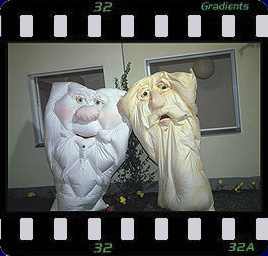 Puppenbau-animierte Bettdecken