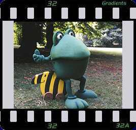 Puppenbau-Günther Kastenfrosch für den Tigerentenclub SWR