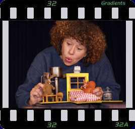 Puppenbau-Winnie will woanders schlafen