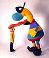 Puppenbau-Twipsy mit Anna 4,Expo 2000,ZDF